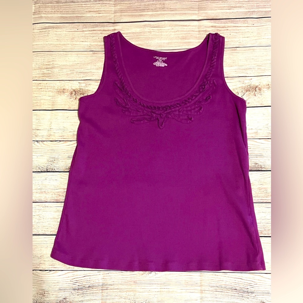 LANE BRYANT SZ 18/20 Purple Tank Top
